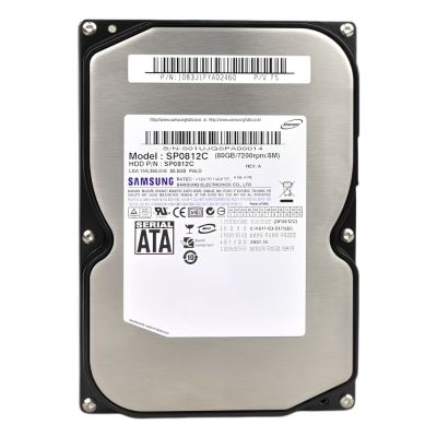 SP0812C Samsung 80GB 7200RPM SATA 1.5Gb/s 8MB Cache 3.5-inch Hard Drive