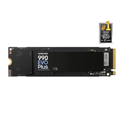 MZ-V9S1T0B/AM Samsung 990 EVO Plus 1TB PCIe Gen4 x4 / PCIe Gen 5.0 x2 2.0 M.2 2280 Solid State Drive