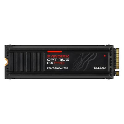SDSP82800TAN SanDisk Optimus GX PRO 8100 8TB PCIe Gen5 x4 NVMe 2.0 M.2 2280 D5-M Internal SSD