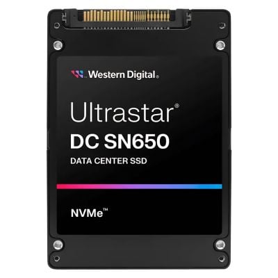 WUS5EA1A1ESP5E1 Western Digital Ultrastar DC SN650 15.36TB NVMe PCIe Gen4 x4 U.3 15mm SSD