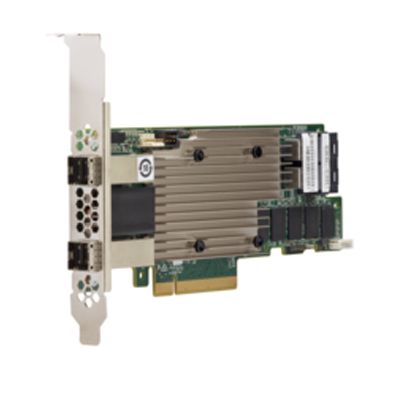 Broadcom SAS9480-8I8E 12Gb/s SAS/SATA/NVMe Tri-Mode PCIe RAID Controller