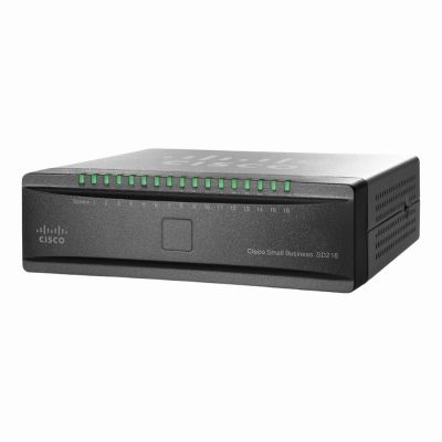 SD216 Cisco Small Business 16 x Ports 10/100Base-T Unmanaged Fast Ethernet Network Switch