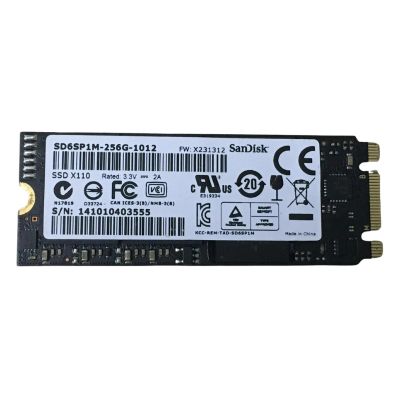SD6SP1M-256G-1012 SanDisk X110 256GB 6Gb/s SATA M.2 2260 Solid State Drive