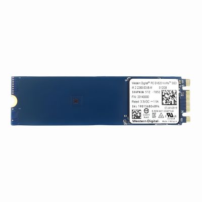 SDAPNUW-512G-1032 Western Digital SN520 512GB Triple-Level Cell PCI Express NVMe 3.0 x2 M.2 2280 Solid State Drive