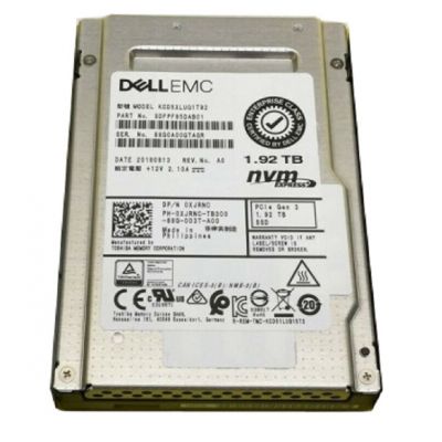 SDFPF85DAB01 Kioxia CD5 1.92TB PCIe Gen 3.0 x4 NVMe Read Intensive Dell OEM Solid State Drive