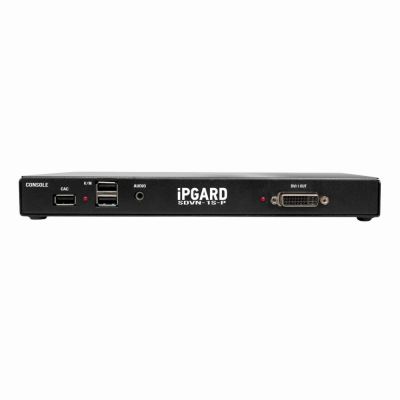 SDVN-1S-P iPGARD Secure 1 x Port DVI-D + 1 x Port DVI-I + 2 x Ports USB Type-B + 2 x Ports USB Type-A KVM Switch