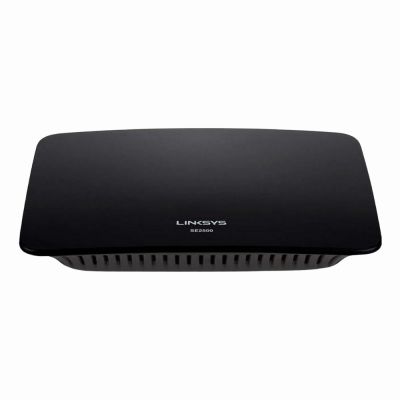 SE2500-NP Linksys 5-Port 10/100/1000Base-T Unmanaged Gigabit Ethernet Switch