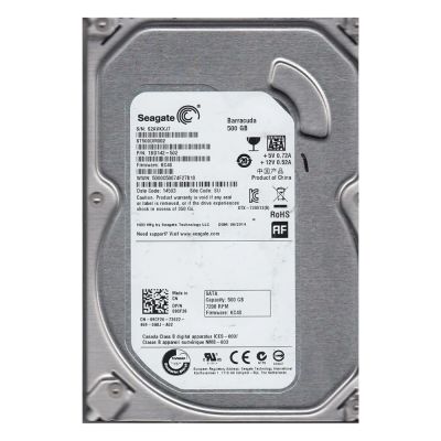 1BD142-502 Seagate 500GB 7200RPM SATA 6Gbps 3.5-Inch Hard Drive