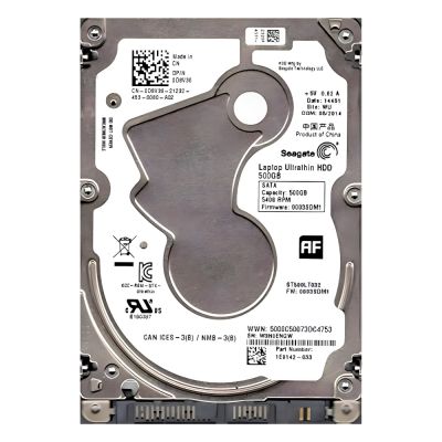 1E9142-033 Seagate 500GB 5400RPM SATA 6Gbps 2.5-Inch Hard Drive