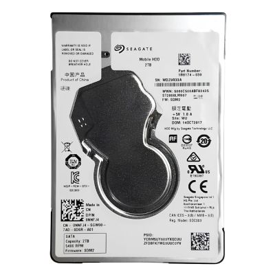 1R8174-030 Seagate 2TB 5400RPM SATA 6Gb/s 2.5-inch Hard Drive