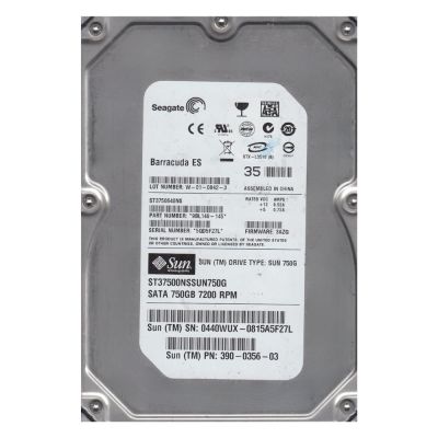9BL148-145 Seagate Barracuda ES 750GB 7200RPM SATA 3GB/s 16MB Cache 3.5-inch Internal Hard Disk Drive