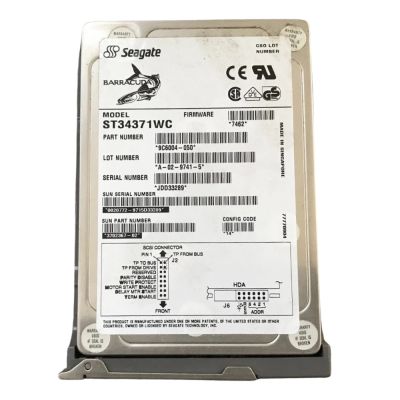 9C6004-050 Seagate Barracuda 4LP 4.35GB 7200RPM Ultra Wide SCSI 80-Pin 512KB Cache 3.5-inch Internal Hard Disk Drive