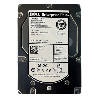 9FN066-058 Seagate Equallogic 600GB 15000RPM SAS 6Gb/s 16MB Cache 3.5-inch Hard Drive PS6010XV PS6100XV PS6210XV