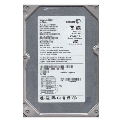 9W2003-033 Seagate Barracuda 7200.7 80GB 7200RPM ATA-100 2MB Cache 3.5-inch Hard Drive