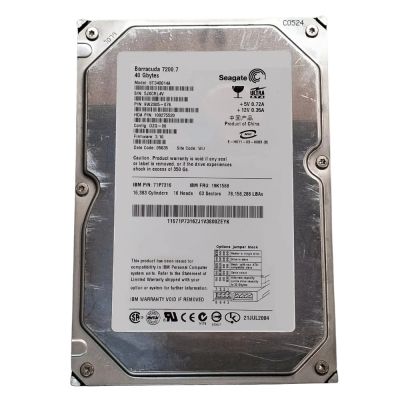 9W2005-076 Seagate Barracuda 7200.7 40GB 7200RPM IDE / ATA-100 2MB Cache 3.5-inch Hard Drive