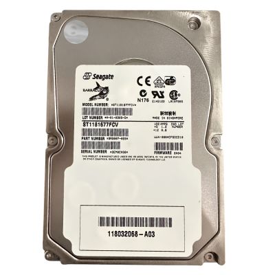 ST1181677FCV Seagate Barracuda 180FC 181.6GB 7200RPM Fibre Channel 2Gbps 16MB Cache 3.5-inch Hard Drive
