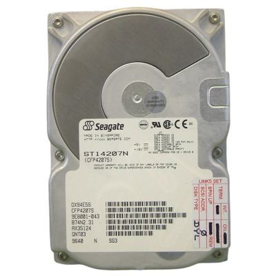 ST14207N Seagate 4.29GB 7200RPM SCSI 3.5-inch Hard Drive 512KB Cache