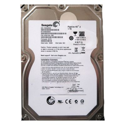 ST31000322CS Seagate Pipeline HD 1TB 5.9K RPM 3Gb/s SATA 8MB Cache 3.5-inch Hard Disk Drive