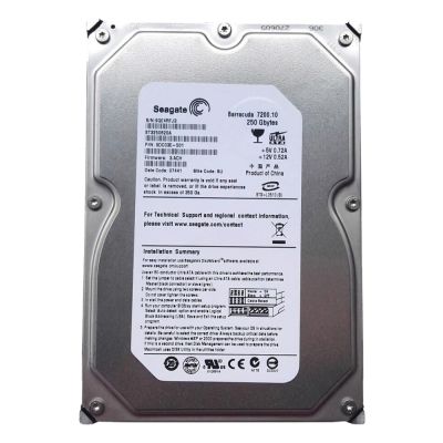 ST3250820A Seagate Barracuda 250GB 7200RPM EIDE 8MB Cache DMA/ATA-100 (ULTRA) 3.5-inch Low Profile (1.0 inch) Hard Drive