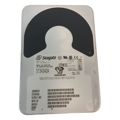 ST34342A Seagate 4.3GB 4500RPM EIDE Ultra-DMA 33 Internal 3.5-inch Low Profile (1.0 inch) Hard Drive