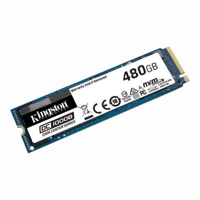 SEDC1000BM8/480G Kingston DC1000B Series 480GB Triple-Level Cell PCI Express NVMe 3.0 x4 3D NAND (SED) M.2 2280 Solid State Drive