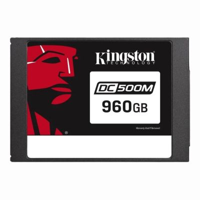 SEDC500M/960G Kingston Data Center DC500M Series 960GB Triple-Level Cell SATA 6Gb/s 3D NAND Mixed Use (AES 256-bit Encryption) 2.5-Inch Enterprise Solid State Drive