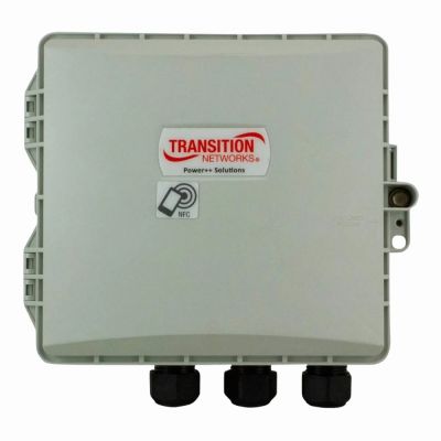SESPM1040-541-LT-AC-NA Transition Networks Self-Enclosed Managed Hardened Gigabit Ethernet PoE++ Switch