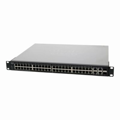 SF300-48PP-K9 Cisco Small Business 300 Series SF300-48PP 48 x Ports PoE+ 10/100Base-T + 2 x Ports SFP + 2 x Ports Combo SFP (mini-GBIC) Layer 3 Managed Fast Ethernet Network Switch