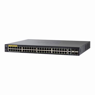 SF350-48-K9 Cisco 48-Port 10/100Base-TX Layer 3 Managed Fast Ethernet Switch
