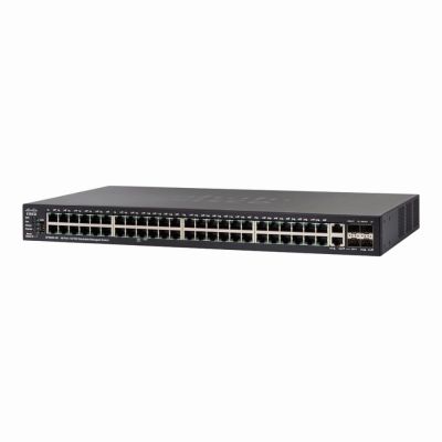 SF550X-48-K9 Cisco Small Business 550X Series SF550X-48 24 x RJ-45 Ports 10/100Base-TX + 4 x SFP+ Ports Layer 3 Managed Rack-mountable Fast Ethernet Network Switch