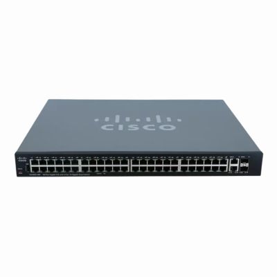 SG250X-48P-K9 Cisco Small Business SG250X-48P PoE 48 x Ports 1000Base-X + 4 x Uplink Ports Layer 2 Managed Gigabit Ethernet Switch