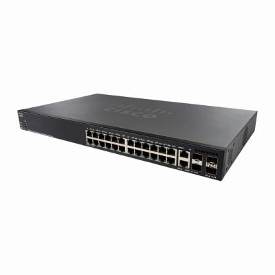 SG350X-24-K9 Cisco SG350X-24 24-Port Gigabit Ethernet Switch
