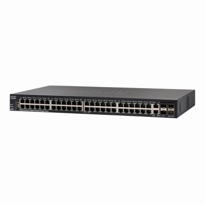 SG350X-48-K9 Cisco Small Business 350X SG350X-48 48 x Ports 10/100/1000Base-T 4 x SFP Ports+ Layer 3 Stackable Managed Gigabit Ethernet Switch