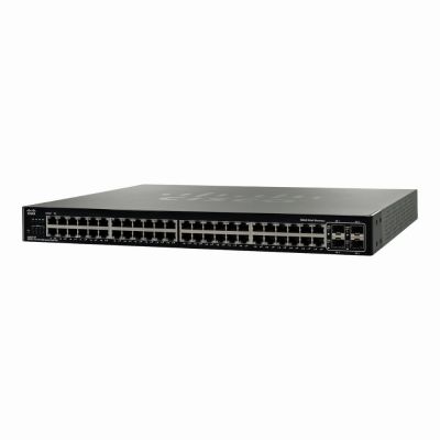 SGE2010P-G5 Linksys SGE2010P Stackable Ethernet Switch With PoE 4 x SFP (mini-GBIC) Shared 48 x 10/100/1000Base-T LAN