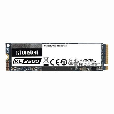 SKC2500M8/1000G Kingston KC2500 Series 1TB Triple-Level Cell PCI Express NVMe 3.0 x4 3D NAND (AES 256-bit Encryption) M.2 2280 Solid State Drive