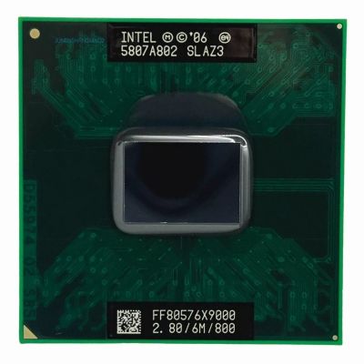 SLAZ3 Intel Core 2 Extreme X9000 Dual-Core 2.80GHz 800MHz FSB 6MB L2 Cache Socket PGA478 Notebook Processor