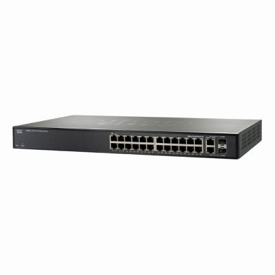 SLM224G Linksys 24Port 10/100/1000 2Port Gigabit Smart Switch with 2 SFP