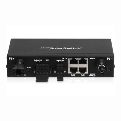 SM-SW-40 Ubiquiti SunMax 4 x RJ-45 Ports PoE 10/100Base-TX Fast Ethernet SolarSwitch