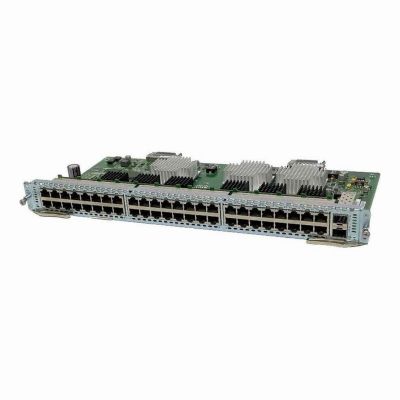 SM-X-ES3D-48-P Cisco 48-Ports RJ-45 10/100/1000Base-T PoE+ Service Module with 2x SFP (mini-GBIC) Ports