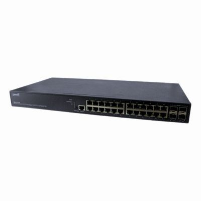 SM24TAT4XB-NA Transition Networks 24-Ports Managed Gigabit Ethernet PoE+ Switch
