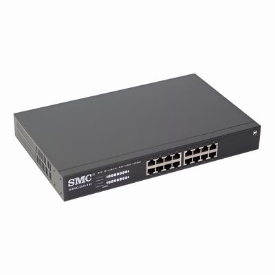 SMCGS16 SMC EZSwitch Series 16 x Ports 10/100/1000Base-T Unmanaged Switch