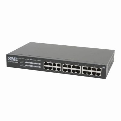 SMCGS24 SMC EZSwitch Series 16 x Ports 10/100/1000Base-T Unmanaged Switch