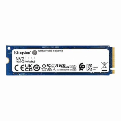 SNV2S/500G Kingston NV2 Series 500GB PCI Express NVMe 4.0 x4 M.2 2280 Solid State Drive