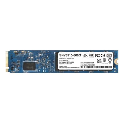 SNV3510-800G Synology SNV3510 Series 800GB M.2 22110 PCIe 3.0 x4 NVMe Solid State Drive