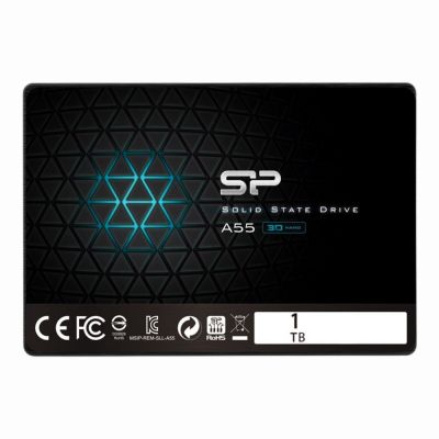 SP001TBSS3A55S25 Silicon Power Ace A55 1TB SATA 6Gb/s 2.5-Inch Solid State Drive