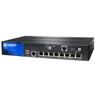 SRX210HE-POE Juniper SRX210 Service Gateway with PoE Compact Secure Router