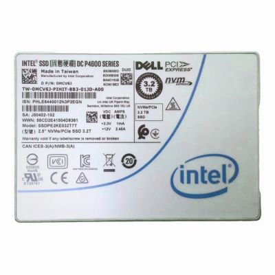 SSDPE2KE032T7T Intel P4600 Series 3.2TB NVMe 2.5-Inch Solid State Drive