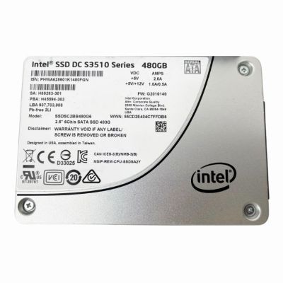 SSDSC2BB480G6 Intel 480GB MLC SATA 6Gb/s 2.5-Inch Enterprise SSD