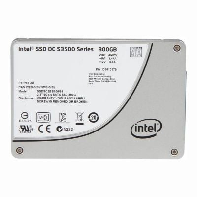 Intel DC S3500 SSDSC2BB800G401 2.5" 800GB SATA 6Gb/s MLC Solid State Drive