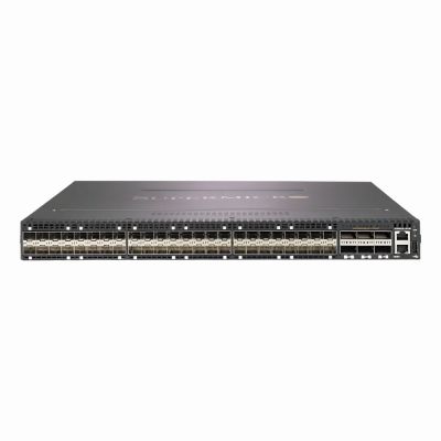 SSE-X3548SR Supermicro Reverse Airflow (back to front) 48x 10G SFP28 with 6x 10G QSFP28 Layer 3 Ethernet Switch